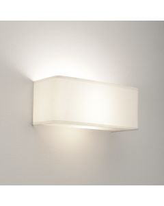 Astro Lighting - Ashino Wide 1166002 - White Fabric Wall Light