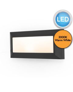 Lutec - Helena - 5191605012 - LED Black Opal IP54 Outdoor Recessed Marker Light