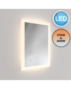Astro Lighting - Ascot - 1486002 - LED Mirrored Glass Frosted IP44 Touch 700 Bathroom Mirror