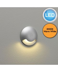 Astro Lighting - Beam One LED 1202004 - IP67 Matt Painted Silver Marker Light