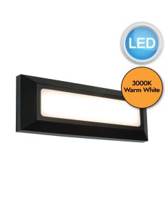 Saxby Lighting - Severus - 61211 - LED Black Frosted IP65 Outdoor Recessed Marker Light