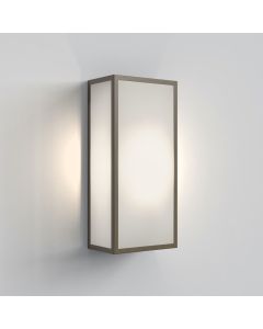 Astro Lighting - Messina 160 Frosted II 1183026 - IP44 Bronze Wall Light